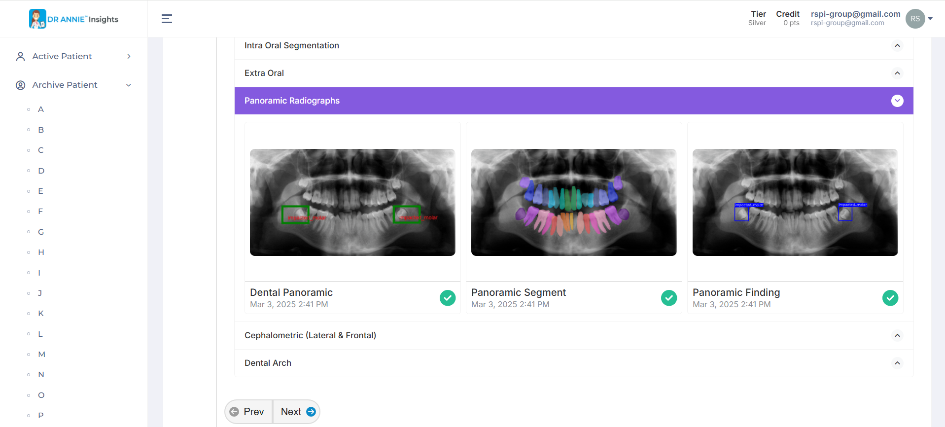 DR. ANNIE Insights — AI diagnostic report