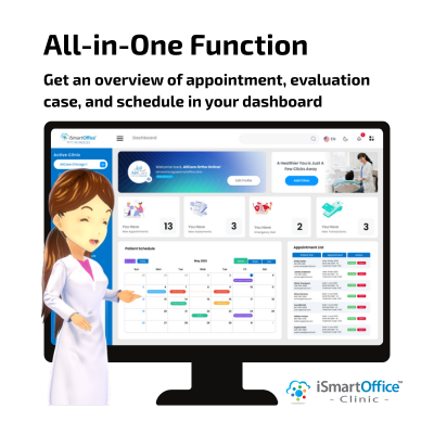 iSmartOffice Clinic Management — Treatment planning, staff scheduling, and practice analytics